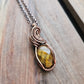 Tigers Eye and Copper Necklace