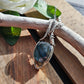 Labradorite and Silver Necklace