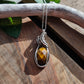 Tiger's Eye and Silver Necklace