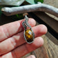 Tiger's Eye and Silver Necklace
