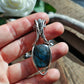 Labradorite and Silver Necklace