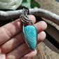 Amazonite and Silver Necklace