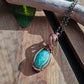 Amazonite and Copper Necklace