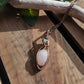 Rose Quartz, Opal and Copper Necklace