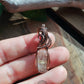 Golden Rutile Quartz and Copper Necklace