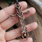 Aquamarine and Copper Necklace