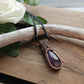 Amethyst and Copper Necklace