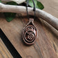 Red Tigers Eye and Copper Necklace