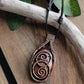 Red Tigers Eye and Copper Necklace