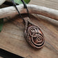 Red Tigers Eye and Copper Necklace