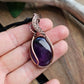Amethyst and Copper Necklace