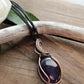 Amethyst and Copper Necklace