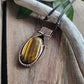 Tiger's Eye and Copper Necklace