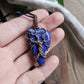 Lapis Lazuli and Copper Tree Necklace