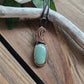 Green Aventurine and Copper Necklace