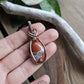 Red Jasper and Copper Necklace