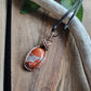 Red Jasper and Copper Necklace