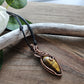 Tiger's Eye and Copper Necklace