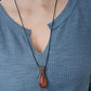 Carnelian and Copper Necklace