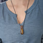 Tiger's Eye and Copper Necklace