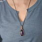 Amethyst and Copper Necklace