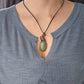 Green Aventurine and Copper Necklace