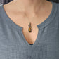 Tiger's Eye and Silver Necklace