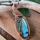 Labradorite and Copper Necklace