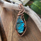 Labradorite and Copper Necklace