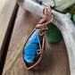 Labradorite and Copper Necklace