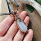 Moonstone and Copper Necklace