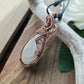 Moonstone and Copper Necklace