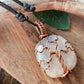 Belomorite and Copper Tree Necklace