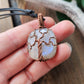 Belomorite and Copper Tree Necklace