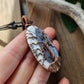 Dendritic Agate and Copper Tree Necklace