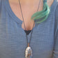 Dendritic Agate and Copper Tree Necklace