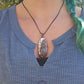 Dendritic Agate and Copper Tree Necklace