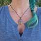 Belomorite and Copper Tree Necklace