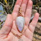 Moonstone and Bronze Necklace