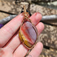 Mookaite and Bronze Necklace