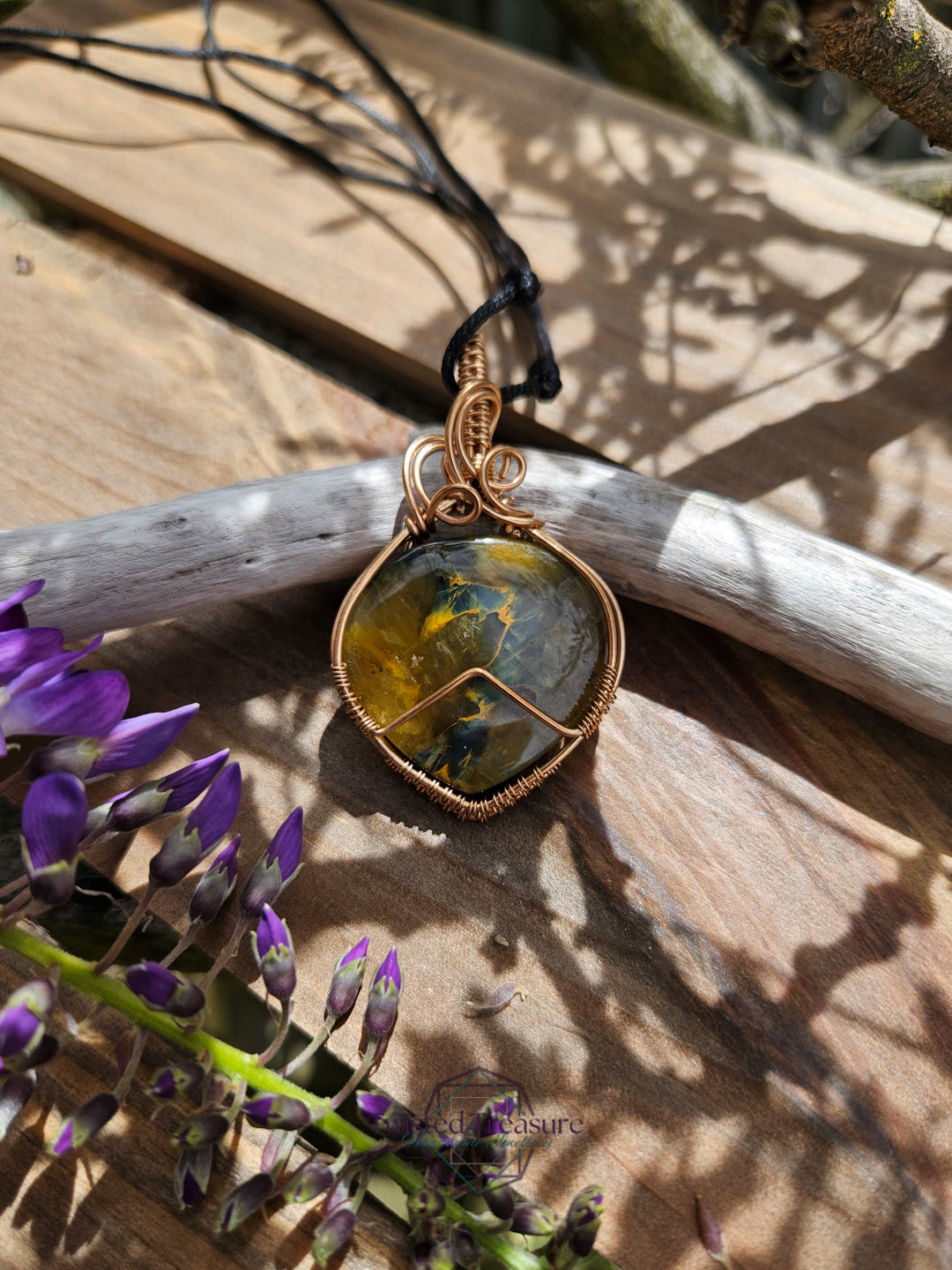 Nellite and Bronze Necklace