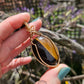 Tiger's Eye and Bronze Necklace