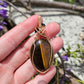 Tiger's Eye and Bronze Necklace
