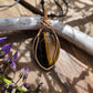 Tiger's Eye and Bronze Necklace