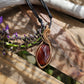 Carnelian Agate and Bronze Necklace