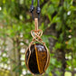 Tiger's Eye and Bronze Necklace