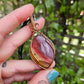 Mookaite and Bronze Necklace