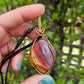 Mookaite and Bronze Necklace