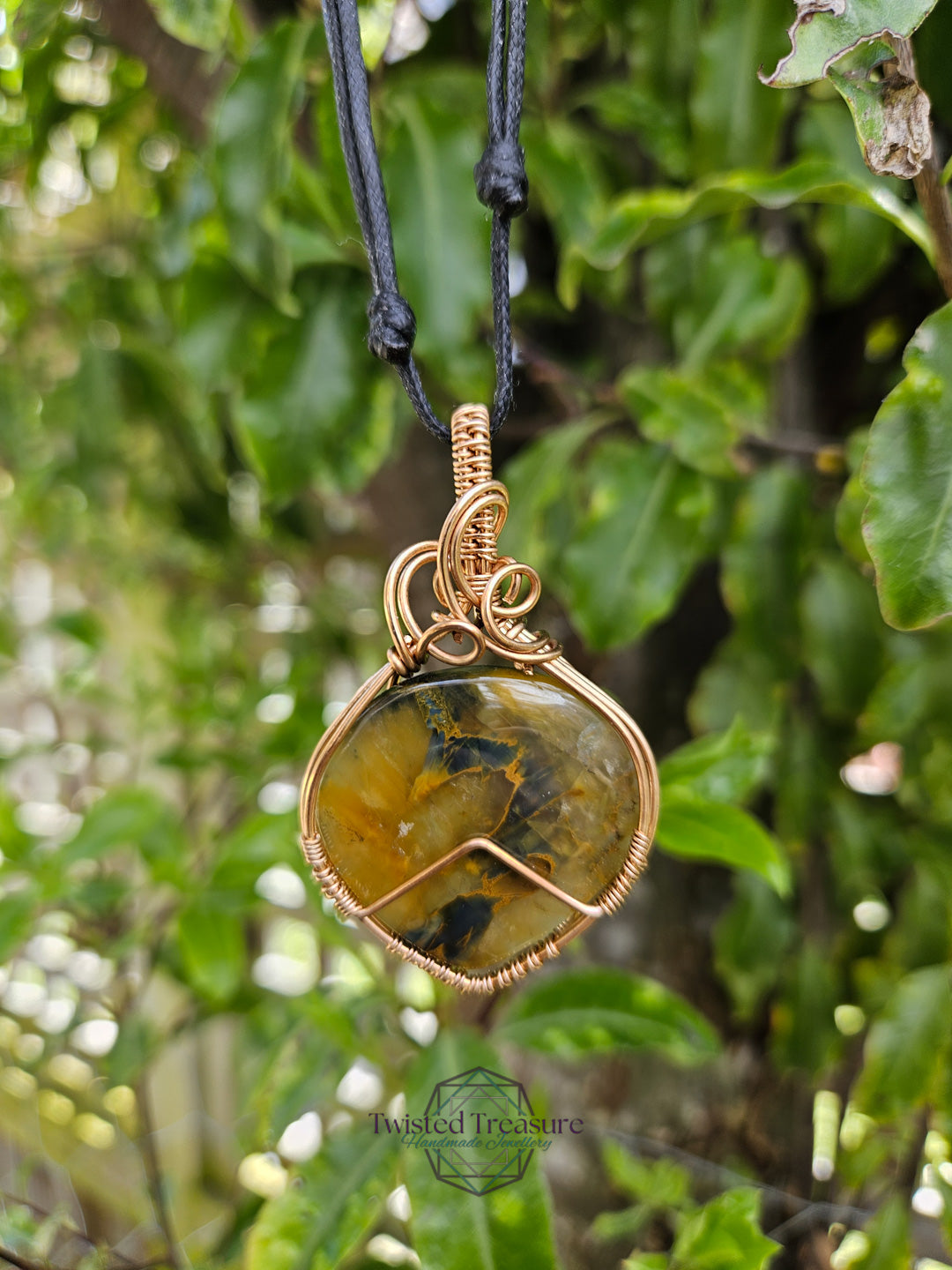 Nellite and Bronze Necklace