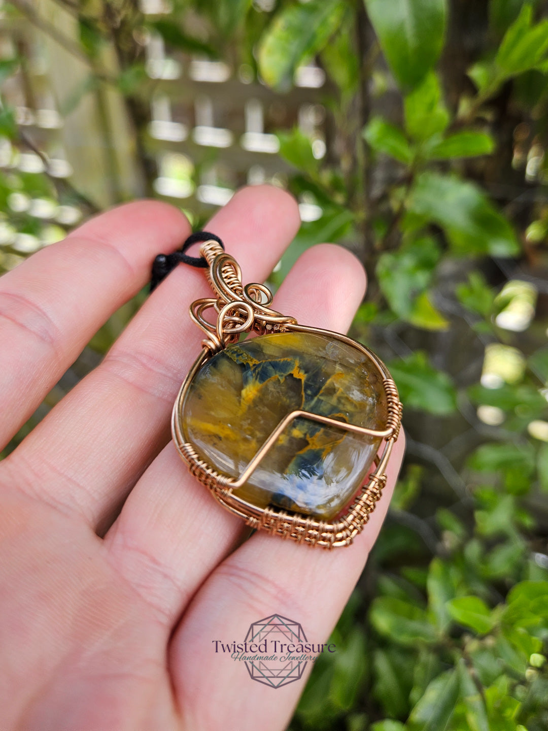 Nellite and Bronze Necklace